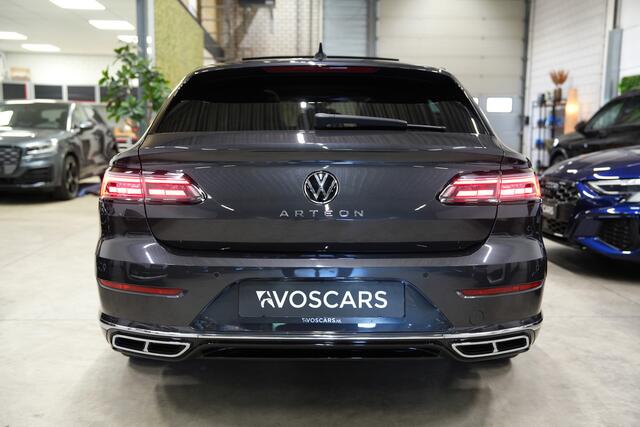 Volkswagen Arteon Shooting Brake 2.0 TSI R-Line * Kuipstoelen - Pano - 360° Cam - Keyless - IQ Light - Head Up *