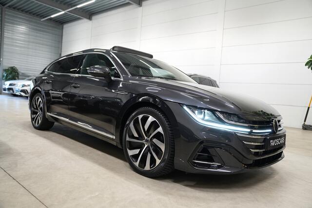 Volkswagen Arteon Shooting Brake 2.0 TSI R-Line * Kuipstoelen - Pano - 360° Cam - Keyless - IQ Light - Head Up *