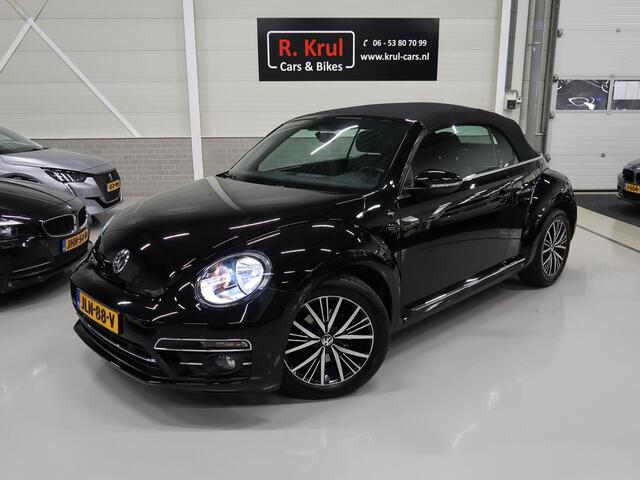 Volkswagen BEETLE (NEW) Cabriolet 1.2 TSI Sound Airco-ecc Navigatie App connect Sportvelgen 17 inch Parkeersensoren Windscherm Afdekhoes Boekjes aanwezig 2017 Facelift model Stoelverwarming Cabrio Zeer nette staat