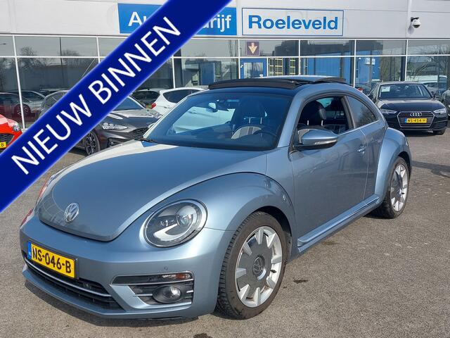 Volkswagen BEETLE (NEW) 1.2 TSI 105PK Exclusive Series | Origineel NL | Navi | Bi-Xenon | Fender Sound | Clima | Cruise | Keyless Entry | Panorama Schuifdak | Licht+Regensensor | Pdc V+A | Privacy Glass | 18''lm