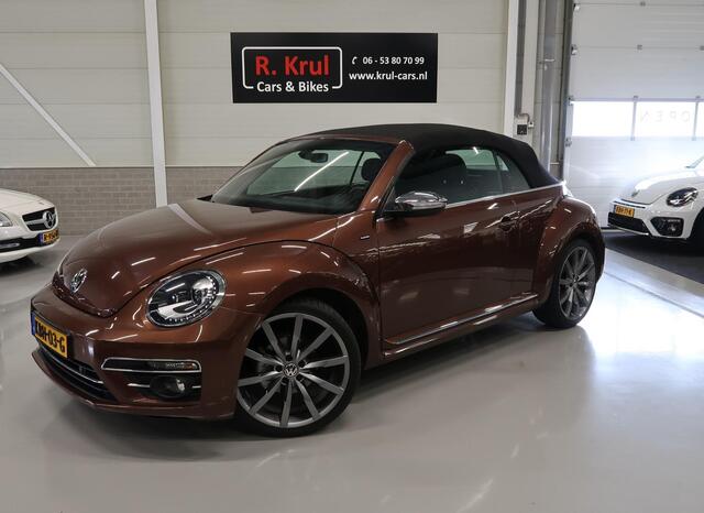Volkswagen BEETLE (NEW) Cabriolet 1.4 TSI Allstar BTW LED App connect Automaat Fender 20 inch Camera Half Leer Navigatie Bluetooth Cruise control Airco-ecc Boekjes Nieuwstaat