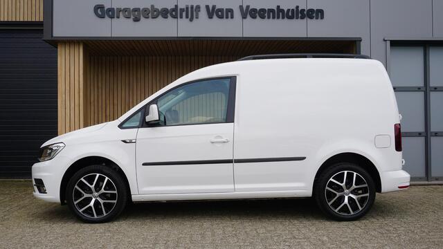 Volkswagen CADDY 2.0 TDI 102pk DSG Exclusive Edition Leder Trekhaak LED 17inch LM DAB *NL auto* 81185km! *Complete Caddy*