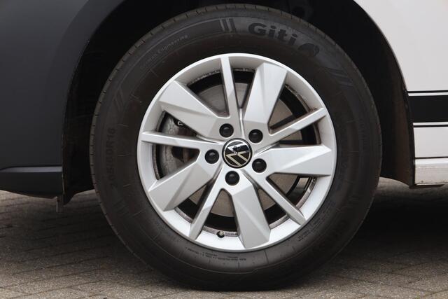 Volkswagen CADDY Cargo 1.5 TSI Comfort 115PK / 84kW, NL auto 1e eigenaar nieuw door ons geleverd, achteruitrijcamera (rear view), 16" 'Wien' LMV, cruise control, multifunctioneel lederen stuurwiel, navigatie, keyless start, parkeersensoren voor en achter (pdc), dichte sch