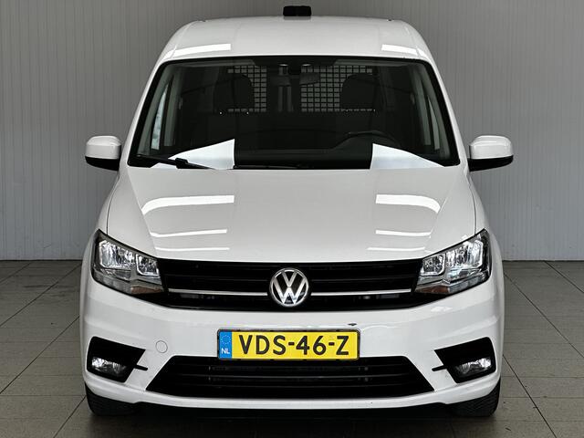 Volkswagen CADDY 2.0 TDI L1H1 BMT Highline/ Zij-Schuifdeur Rechts/ 15''LMV/ Apple+Android/ DAB+/ Airco/ Navi/ Cruise/ Bluetooth/ Multi.LEDER.Stuur/ Elek.Pakket/ PDC Achter.