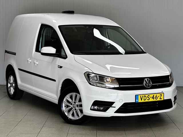 Volkswagen CADDY 2.0 TDI L1H1 BMT Highline/ Zij-Schuifdeur Rechts/ 15''LMV/ Apple+Android/ DAB+/ Airco/ Navi/ Cruise/ Bluetooth/ Multi.LEDER.Stuur/ Elek.Pakket/ PDC Achter.