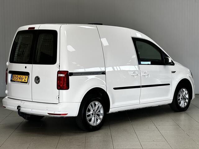 Volkswagen CADDY 2.0 TDI L1H1 BMT Highline/ Zij-Schuifdeur Rechts/ 15''LMV/ Apple+Android/ DAB+/ Airco/ Navi/ Cruise/ Bluetooth/ Multi.LEDER.Stuur/ Elek.Pakket/ PDC Achter.