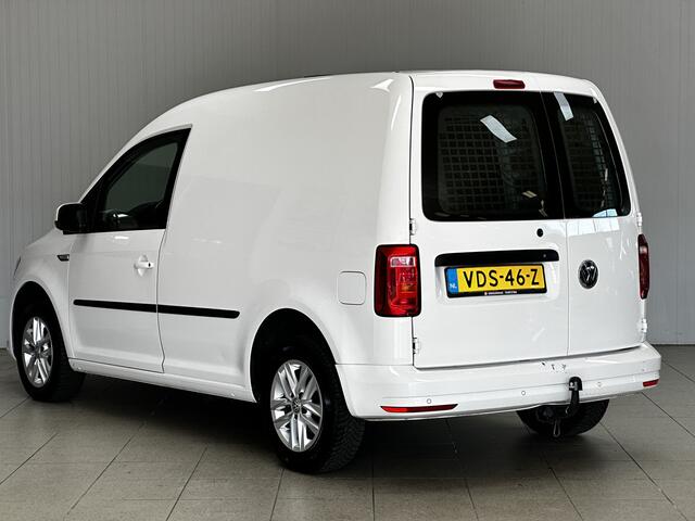 Volkswagen CADDY 2.0 TDI L1H1 BMT Highline/ Zij-Schuifdeur Rechts/ 15''LMV/ Apple+Android/ DAB+/ Airco/ Navi/ Cruise/ Bluetooth/ Multi.LEDER.Stuur/ Elek.Pakket/ PDC Achter.