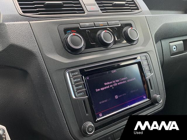 Volkswagen CADDY 2.0 TDI L1H1 BMT Trendline Airco Bluetooth CarPlay Cruise Airbag Verwarmde/Electrische-Spiegels LaadruimteBekleding 12V USB