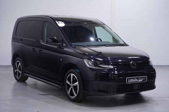 Volkswagen CADDY Cargo 2.0 TDI Exclusive L1 Bruin Leder, LED Koplampen Navi, Camera, Trekhaak, Sidebars Zwart, 2-Zits