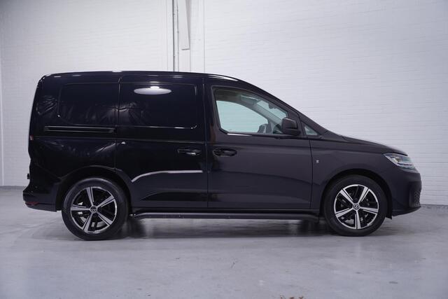 Volkswagen CADDY Cargo 2.0 TDI Exclusive L1 Bruin Leder, LED Koplampen Navi, Camera, Trekhaak, Sidebars Zwart, 2-Zits