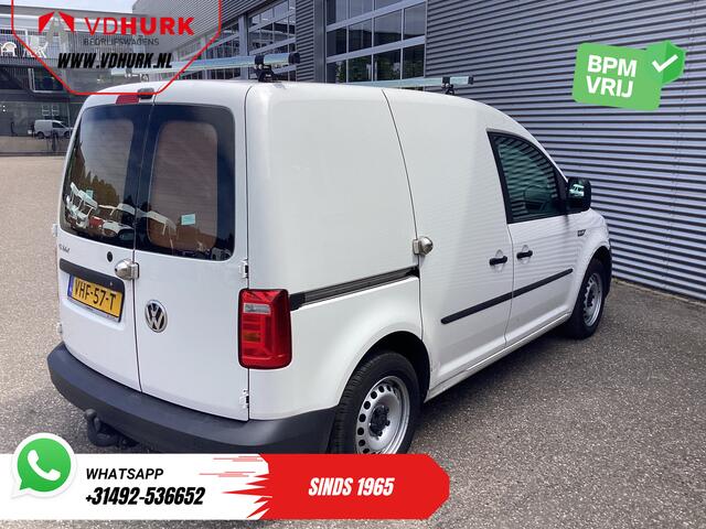 Volkswagen CADDY 2.0 TDI BPM VRIJ! Airco / Cruise/ Trekhaak/ NAP NL Auto/ Lage KM's