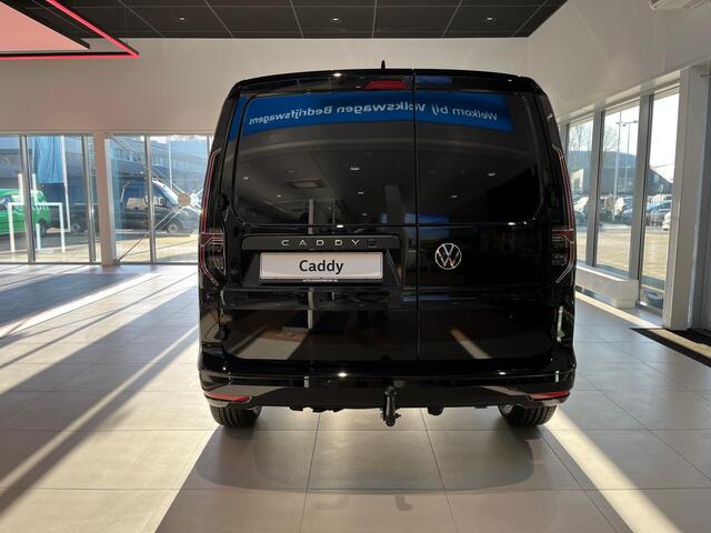 Volkswagen CADDY Bedrijfswagens Cargo 2.0 TDI Style 122 pk 90 kW pk 7 versnellingen DSG |18" Velgen | Styling pakket| Lederen bekleding | BPM vrij | Alarm 1 | Comfortpakket 3 | Led koplampen incl. led mistlampen en dynamische lichtbundelverstelling | Trekhaak met vaste ko