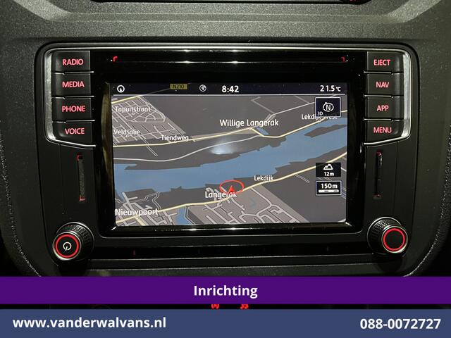 Volkswagen CADDY 2.0 TDI L1H1 Inrichting Euro6 Airco | Camera | Navigatie | Apple Carplay | Android Auto | Trekhaak Cruisecontrol, Parkeersensoren, Verwarmde voorruit