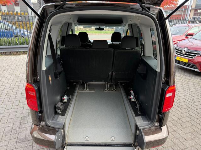 Volkswagen CADDY 1.4 TSI 125pk Rolstoelauto - Zeer Luxe Uitvoering - Rolstoelvervoer