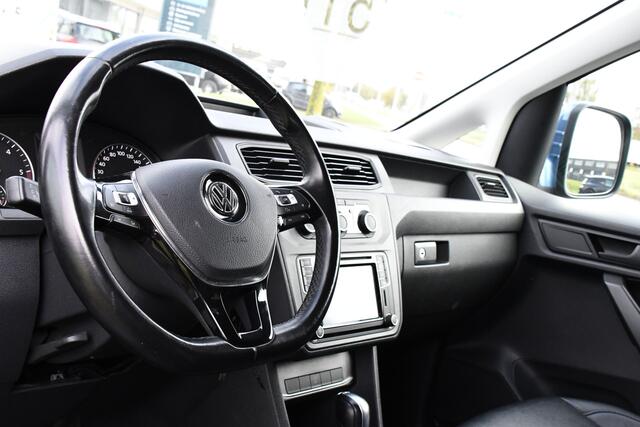Volkswagen CADDY 2.0 TDI L1H1 Highline 70 years Edition Adaptieve Cruise, LED, 150pk, Carplay, Navi, Leder, Trekhaak, Automaat, Uniek!
