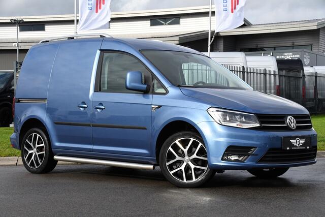 Volkswagen CADDY 2.0 TDI L1H1 Highline 70 years Edition Adaptieve Cruise, LED, 150pk, Carplay, Navi, Leder, Trekhaak, Automaat, Uniek!