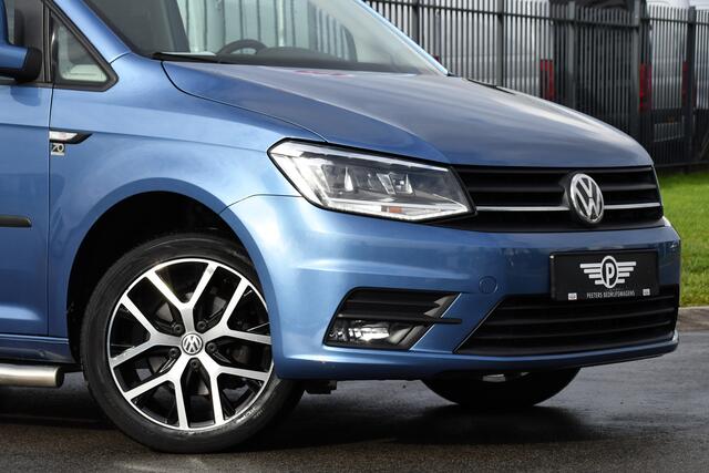 Volkswagen CADDY 2.0 TDI L1H1 Highline 70 years Edition Adaptieve Cruise, LED, 150pk, Carplay, Navi, Leder, Trekhaak, Automaat, Uniek!