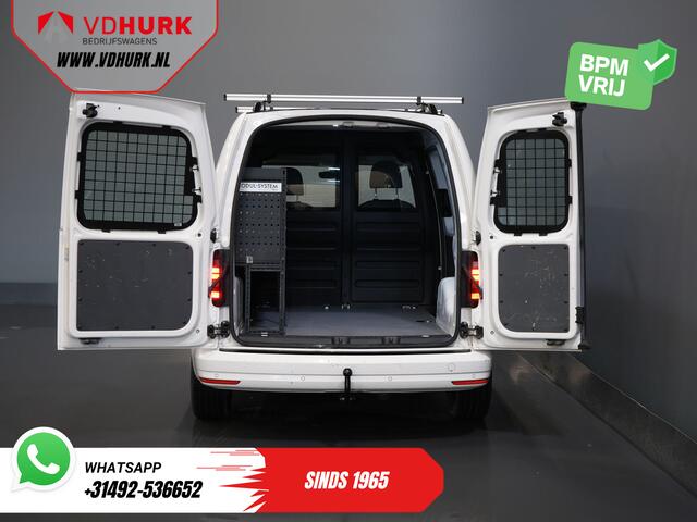 Volkswagen CADDY 2.0 TDI 100 pk DSG Aut. BPM VRIJ! Edition 35 Carplay/ Stoelverw./ Standkachel/ Cruise/ Airco/ PDC/ LMV/ Dakdragers/ Trekhaak/ Inrichting
