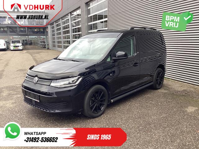 Volkswagen CADDY Cargo 2.0 TDI 125 pk DSG Aut. BPM VRIJ! Black Edition/ LED/ Virtual Cockpit/ Leder/ Adapt. Cruise/ Carplay/ Stoelverw./ Camera