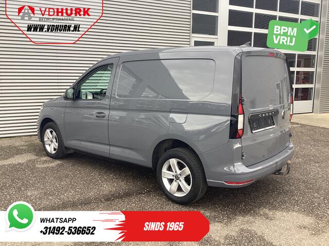 Volkswagen CADDY Cargo 2.0 TDI 125 pk BPM VRIJ! LED/ Carplay/ Stoelverw./ Cruise/ Airco/ Camera/ PDC/ LMV/ Trekhaak