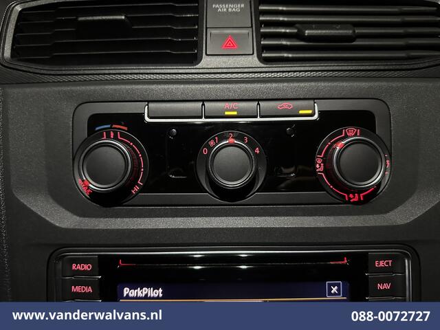 Volkswagen CADDY 2.0 TDI L1H1 Euro6 Airco | Navigatie | Apple Carplay | Android Auto | Imperiaal | Cruisecontrol 1400kg Trekhaak, Parkeersensoren, Zijdeur