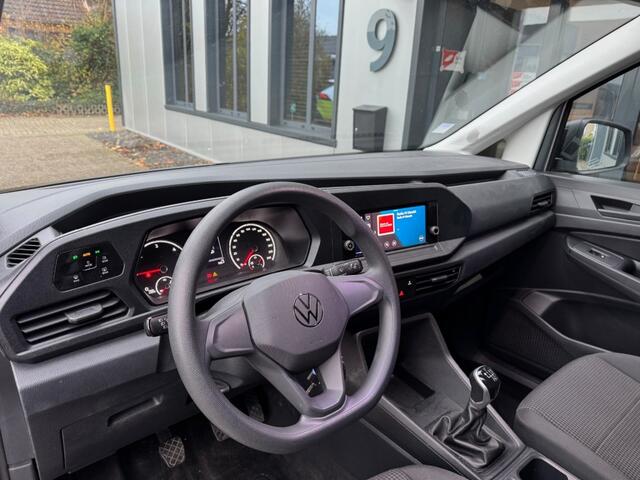 Volkswagen CADDY 2.0 TDI 102PK Airco, schuifdeur, Carplay, navigatie, bluetooth, NIEUWSTAAT