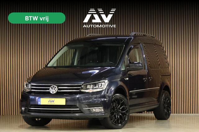 Volkswagen CADDY 2.0 TDI 150 PK DSG Highline | Marge | BTW / BPM Vrij | ACC | Bi-Xenon | Navigatie | Standkachel | 360 PDC | Camera | L+R Schuifdeur | Trekhaak | Lederen bekleding | Nieuwe APK
