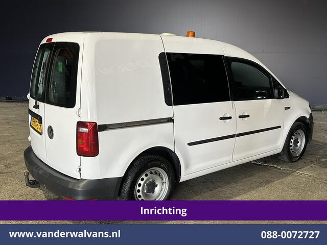 Volkswagen CADDY 2.0 TDI L1H1 inrichting Euro6 Airco | Camera | Cruisecontrol | Trekhaak Verwarmde Voorruit, Zijdeur, Parkeersensoren