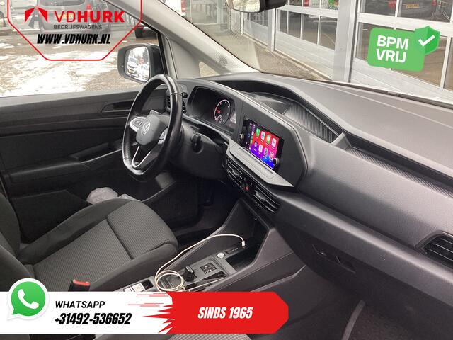 Volkswagen CADDY Cargo 2.0 TDI 125 pk DSG Aut. Carplay/ Standkachel/ Stoelverw./ Airco/ Cruise/ PDC/ Trekhaak