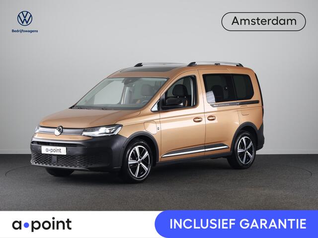 Volkswagen CADDY 1.5 TSI eHybride Life PAN Americana 115 pk Automaat (DSG) | Navigatie | Panoramadak | Trekhaak | Parkeersensoren (Park assist) | Achteruitrijcamera | LED koplampen | Adaptieve cruise control | Stoelverwarming |