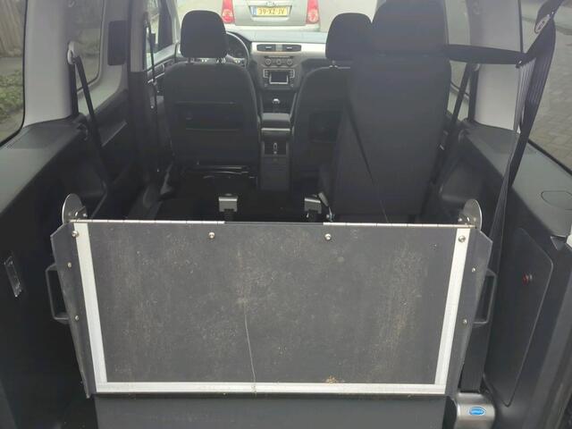 Volkswagen CADDY 1.0 TSI Comfortline 102PK CLIMA PDC BENZINE CRUISE INVALIDE GEHANDICAPT ROLSTOEL 2XSCHUIFDEUR ORIG.NL 23DKM