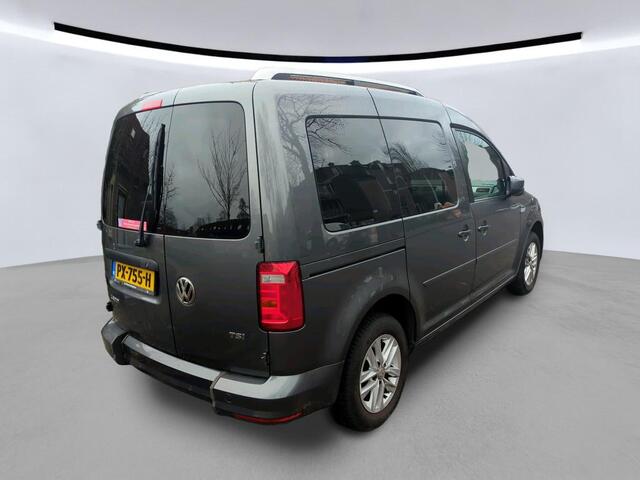 Volkswagen CADDY 1.0 TSI Comfortline 102PK CLIMA PDC BENZINE CRUISE INVALIDE GEHANDICAPT ROLSTOEL 2XSCHUIFDEUR ORIG.NL 23DKM