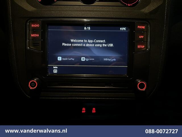 Volkswagen CADDY 2.0 TDI L1H1 Euro6 Airco | LM velgen | Apple Carplay | Cruisecontrol | Leder Trekhaak