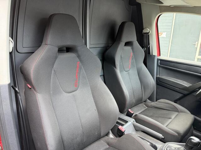 Volkswagen CADDY 2.0 TDI L1H1 BMT DSG | Airco | Cruise Control | Cupra schaalstoelen | 18" Glenn Watkins velgen | H&R verlagingsset | Elekt. Ramen | Nieuwe distributieriem | APK tot 16-02-2027!