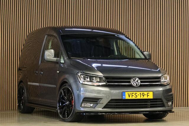 Volkswagen CADDY 2.0 TDI Exclusive 185 PK | Bi-Xenon | ACC | CarPlay | Navigatie | PDC | MF Stuur | Trekhaak | Nieuwe APK | Alarm | Schroefset | Spoilerkit | Dealer onderhouden