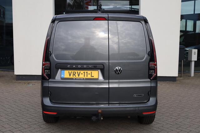 Volkswagen CADDY Cargo 2.0 TDI NL auto, 1e eigenaar, nieuw geleverd en onderhouden, ergo stoel, LED, 17" LMV