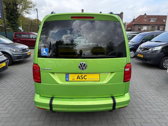 Volkswagen CADDY TSI Trendline - Rolstoelauto 3+1 - Bodemverlaging - Luxe uitvoering - 1e Eigenaar - Rolstoelvervoer