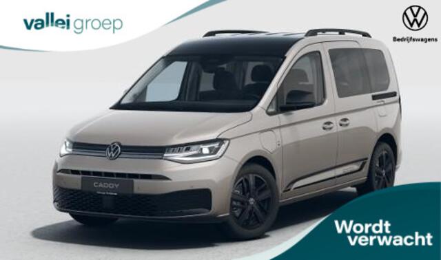 Volkswagen CADDY Kombi Limited Edition 1.5 eHybrid 85kW 115pk Trekhaak | 4-season banden | Achterdeuren | Apple carplay/Android auto | Stoelverwarming | Voorruitverwarming | Ergo Comfort stoelen | Digital Cockpit | Camera | PDC