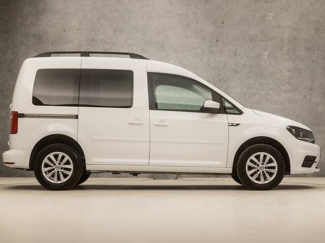 Volkswagen CADDY 1.0 TSI Comfortline (NAVIGATIE, 5 ZITPLAATSEN, AIRCO, STOELVERWARMING, GETINT GLAS, LM VELGEN, CRUISE, ELEK RAMEN, PARKEERSENSOREN, NIEUWE APK, NIEUWSTAAT)