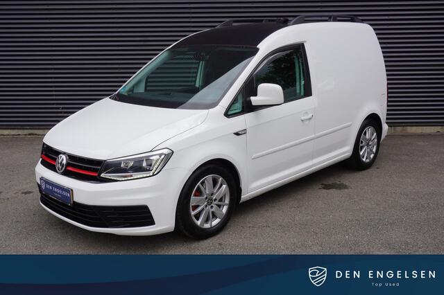 Volkswagen CADDY MARGE 102pk Euro6 Automaat Navigatie Parkeersensoren Trekhaak 17" Velgen LED + Xenon Airco