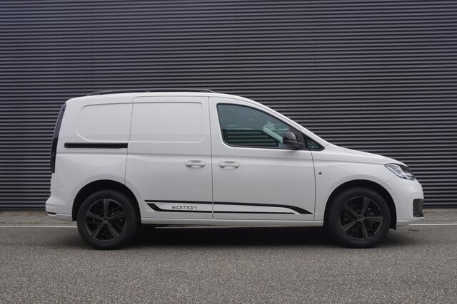 Volkswagen CADDY Cargo 1.5 TSI Hybride DSG Limited Edition, Climatronic, Achterdeuren zonder deuren, App connect draadloos, Alarm, LED koplampen, Trekhaak met vaste kogel
