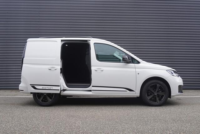 Volkswagen CADDY Cargo 1.5 TSI Hybride DSG Limited Edition, Climatronic, Achterdeuren zonder deuren, App connect draadloos, Alarm, LED koplampen, Trekhaak met vaste kogel