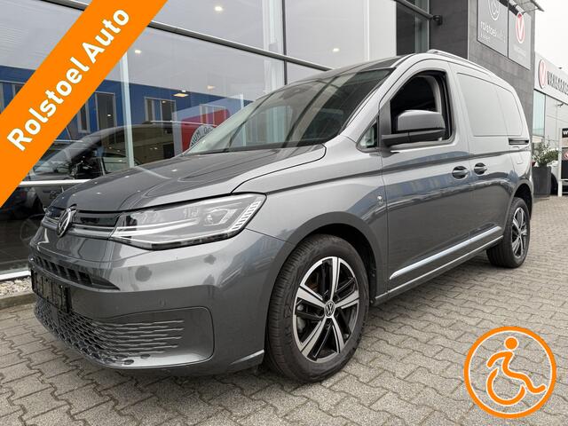 Volkswagen CADDY 5+0 of 3+1 Rolstoelauto 1.5 TSI (Zeer mooie en complete VW Caddy Rolstoelauto!)