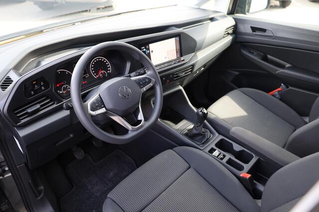 Volkswagen CADDY Cargo 2.0 TDI Comfort 123PK / 90kW, 16" LMV, achteruitrijcamera (rear view), ErgoComfort bestuurdersstoel, lat om lat laadruimte, laadvloer, navigatie discover media, draadloos Apple Carplay & Android Auto, multifunctioneel stuurwiel, cruise control, dich