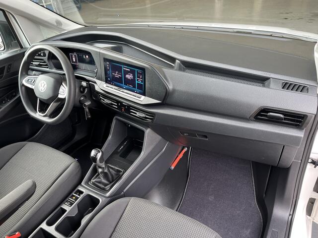 Volkswagen CADDY Cargo 2.0 TDI Stuurwielbediening Trekhaak 1500kg Apple carplay Virtual cockpit Airco Cruise controle Armsteun Parkeersensoren achter Telefoonverbinding Euro 6