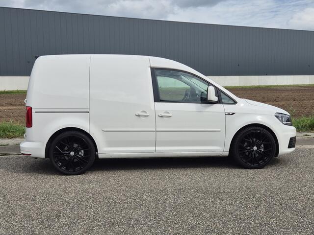 Volkswagen CADDY 2.0 TDI L1H1 , Airco , 185 pk Zwart LEDER