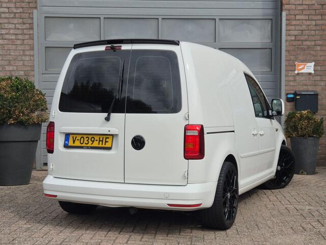 Volkswagen CADDY 2.0 TDI L1H1 , Airco , 185 pk Zwart LEDER