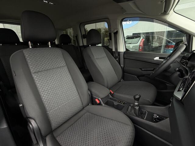 Volkswagen CADDY 1.5 TSI 7p | Adaptive CC | Winter-pakket | Carplay | 1. Eigenaar | 7-zits | DAB+ | Spoorwisselassistent | Parkeer-assistent | Wireless charging |