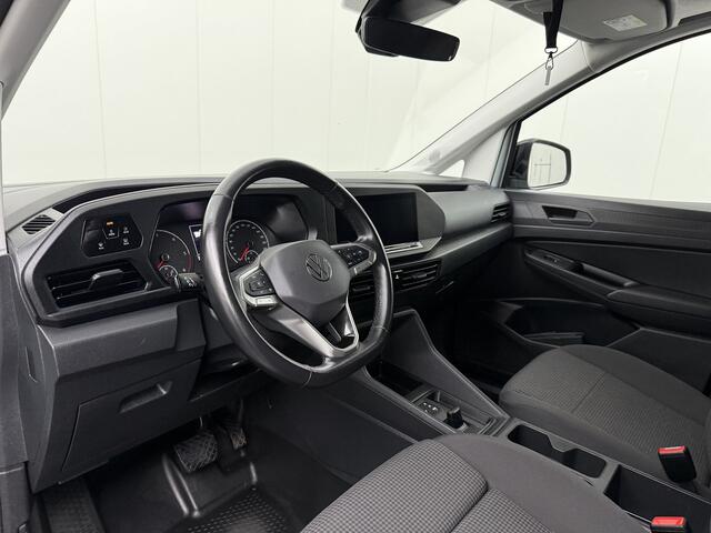 Volkswagen CADDY 2.0TDi 122PK DSG Automaat Exclusive | LED | Distronic | Navigatie | Camera | Multimedia | Standverwarming | Airco | Cruise