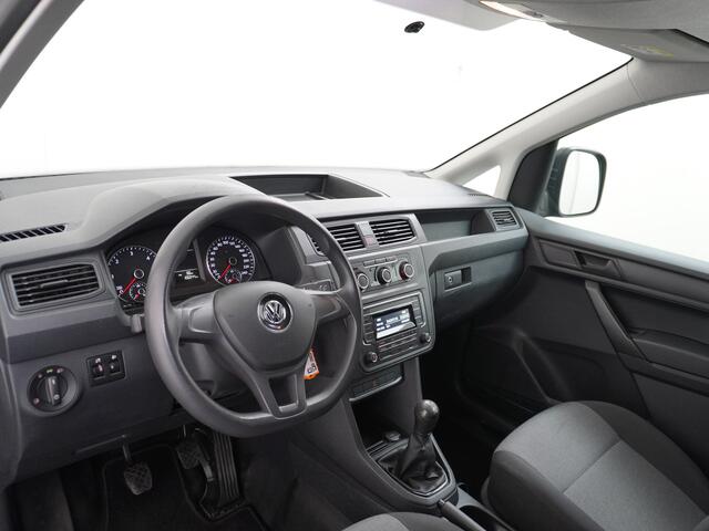 Volkswagen CADDY MAXI 2.0TDI L2H1 BMT Airco Trekhaak Imperiaal Bluetooth Trendline Betonplex Inbouw Lades Schuifdeur Euro 6 1.400KG Trekgewicht